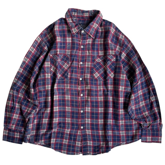 RUGGED print flannel shirt