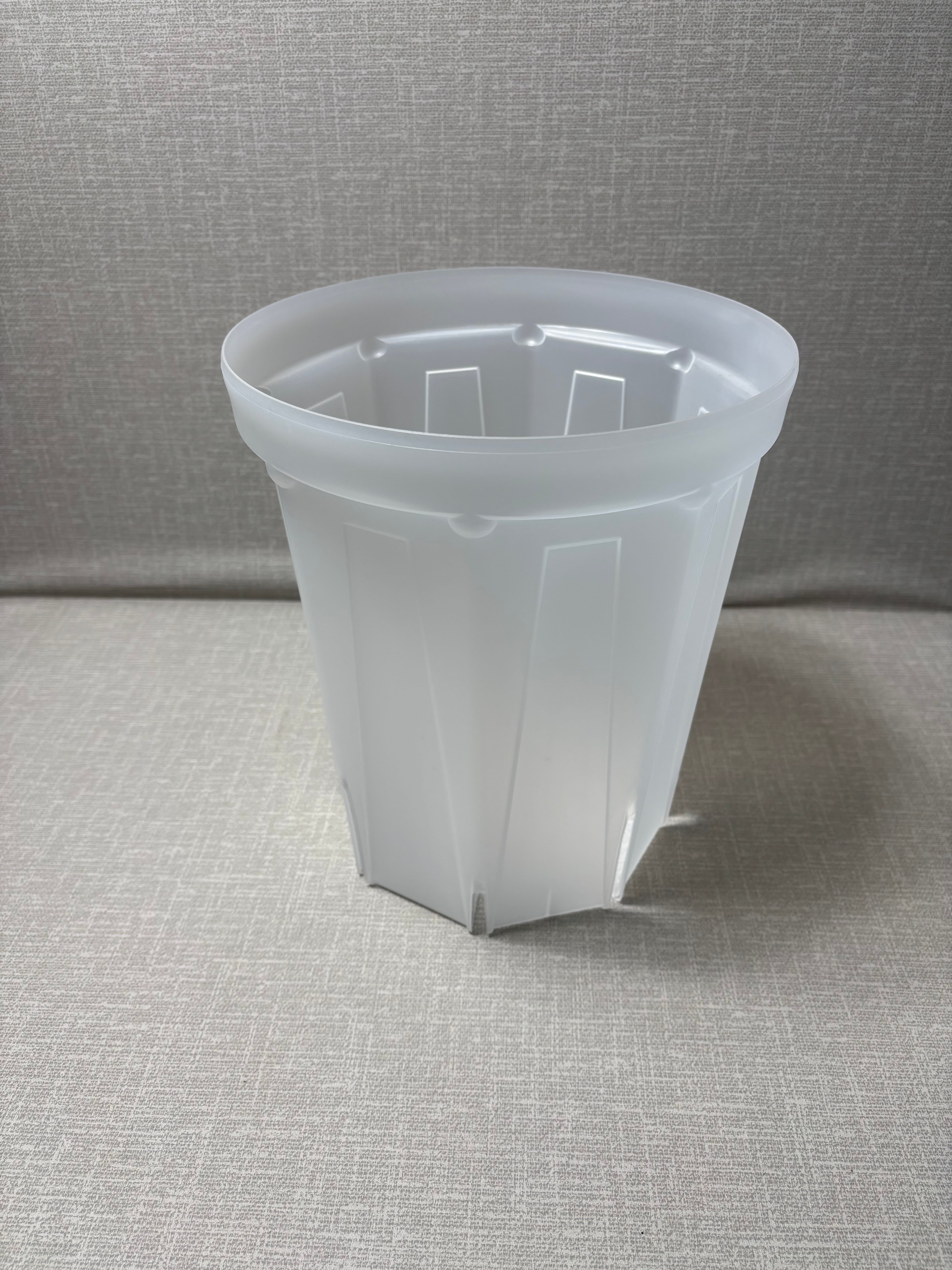 8号ロング ネガミエル 透明スリット鉢