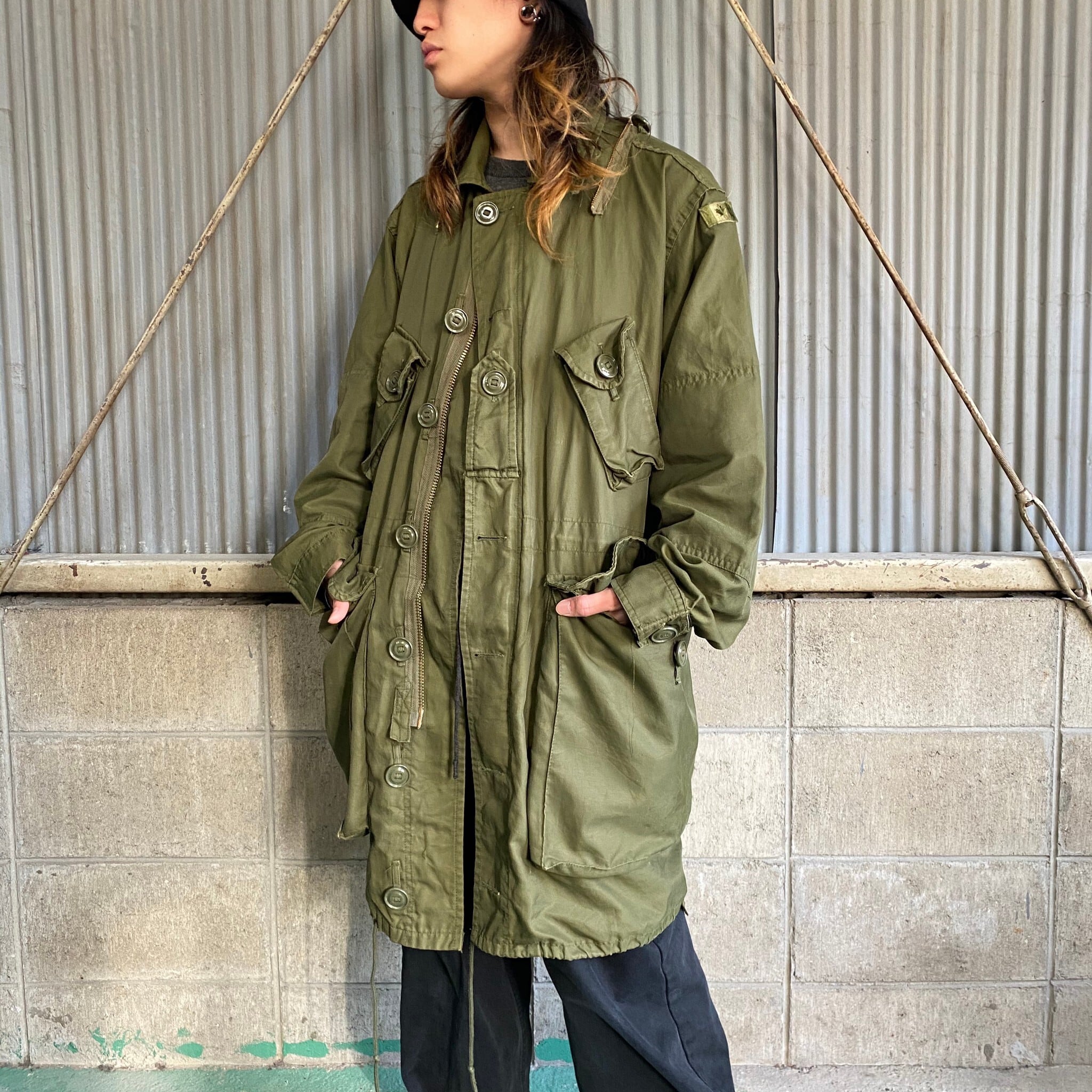 US Army A-1 ECW Hood ミリタリーvintage 　軍モノ