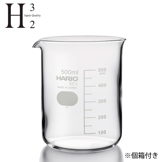 HARIO　H-32 ライフスタイル・ラボ ビーカー 500ml
