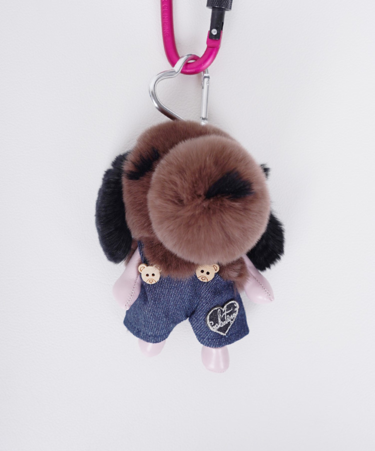 【直営限定ITEM】ドレスアップファーDOGGY BAGチャーム (BROWN)　CQ-47514H