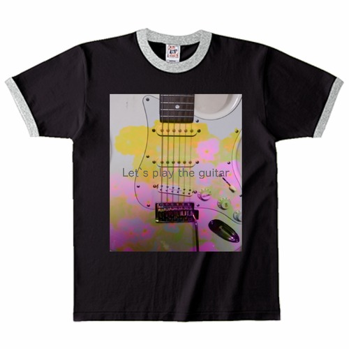 Let`s play the guitar tシャツ