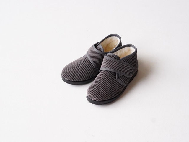 〈 La Cadena 〉BOTA VELCRO “ハイカットスニーカー”  / GREY / 15~21cm