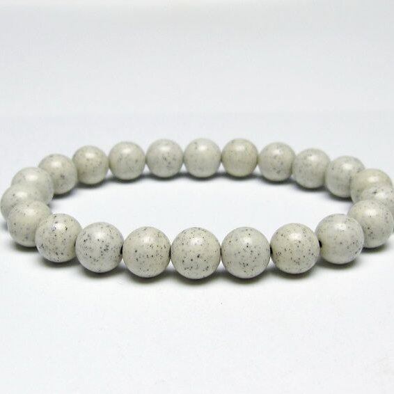 北投石 ブレスレット 9mm 一点物 メール便可 111-50295