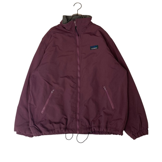 【80s】L.L.Bean   中綿ジャケット　L   ブランドタグ　ドローコード  vintage