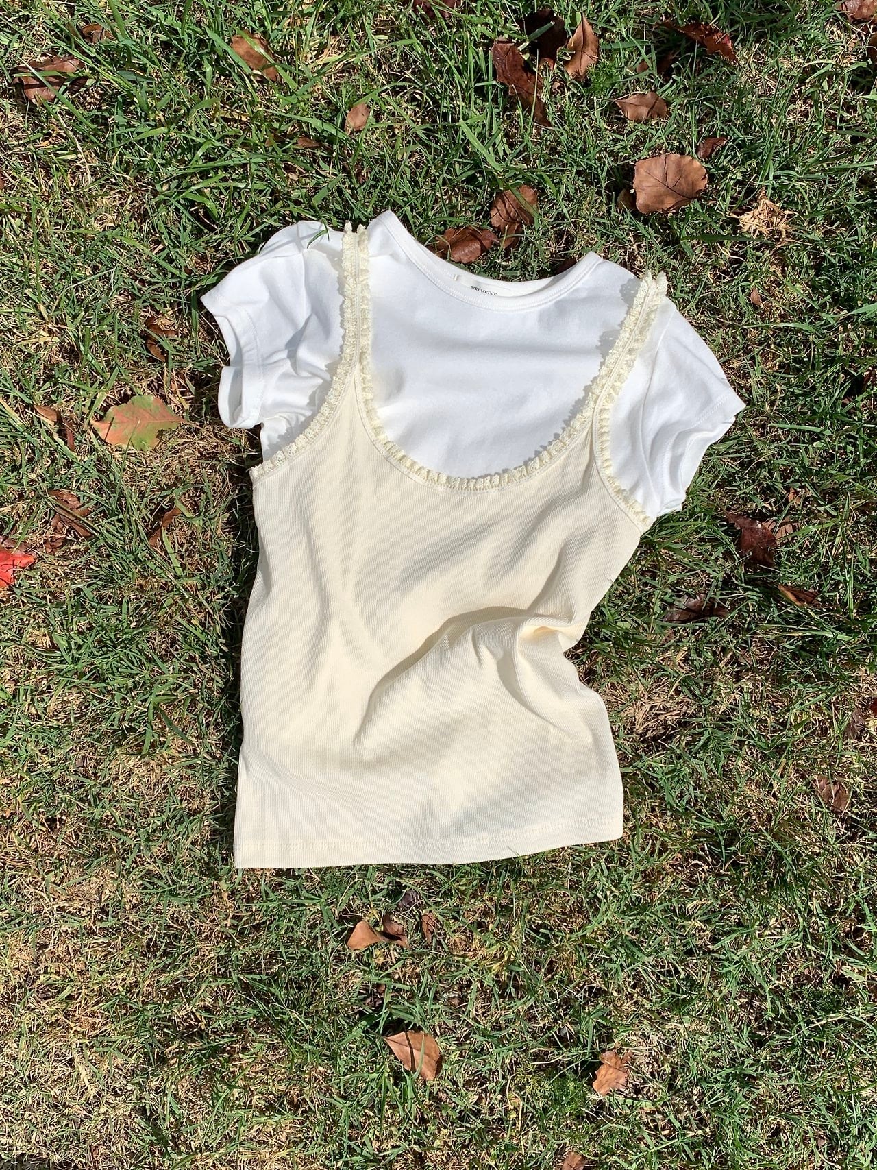 (予約) verveine / Lune Lace U Sleeveless