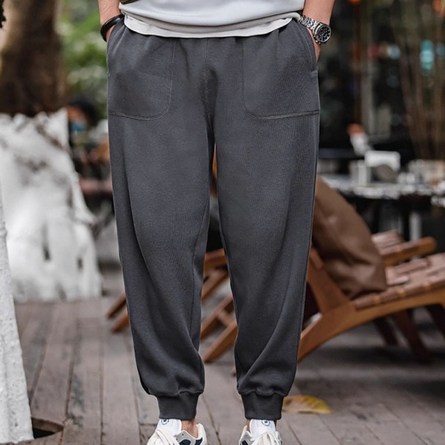 ビッグポケット付きテーパードパンツ 　　A18807