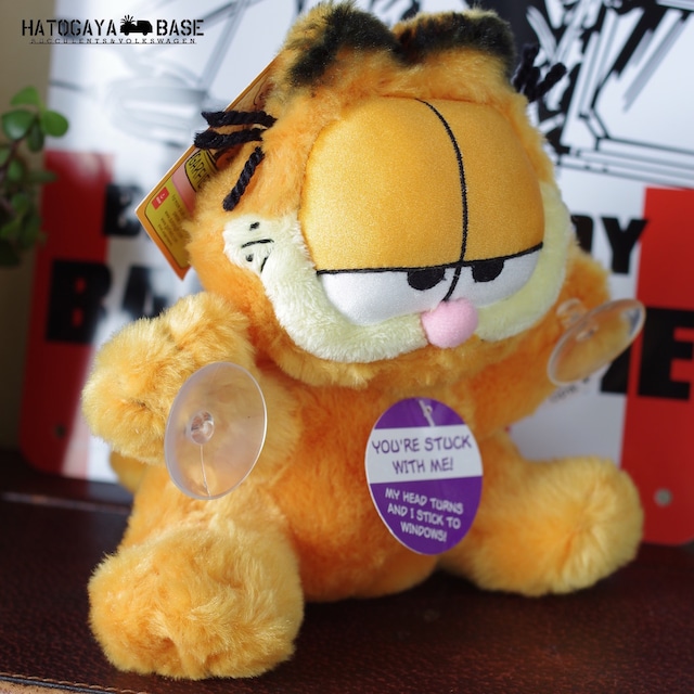 ガーフィールド吸盤付きぬいぐるみ [GARFIELD1]