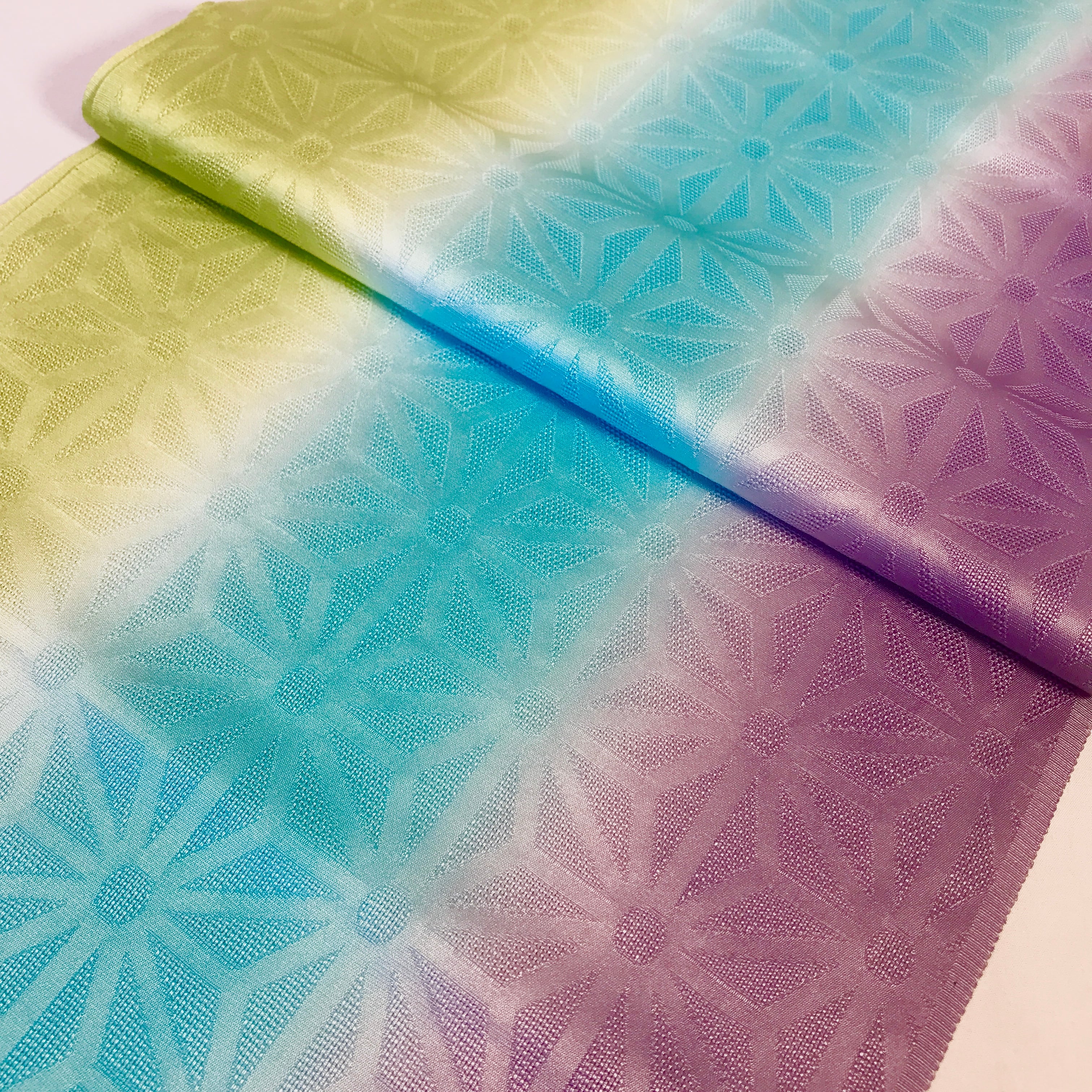 絽の帯締め 帯揚げ セット 市松模様 お洒落着物に 絽の帯締め 帯揚げ セット 市松 ★新品　夏物　麻の葉模様の絽の帯揚げと 帯締めセット