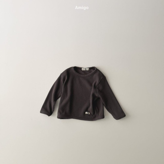 即納⌇amigo / Waffle embroidery T