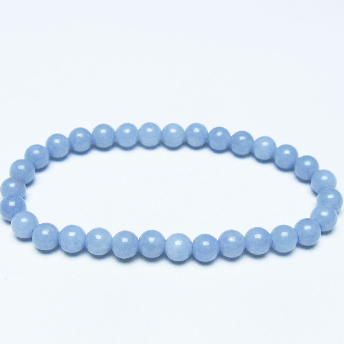 エンジェライト ブレスレット 6mm 一点物 メール便可 111-49481