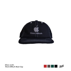 Think Difficult Mesh Cap [BLACK]