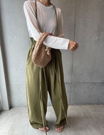 【25aw】Waist-wave 2way Pants_3colors