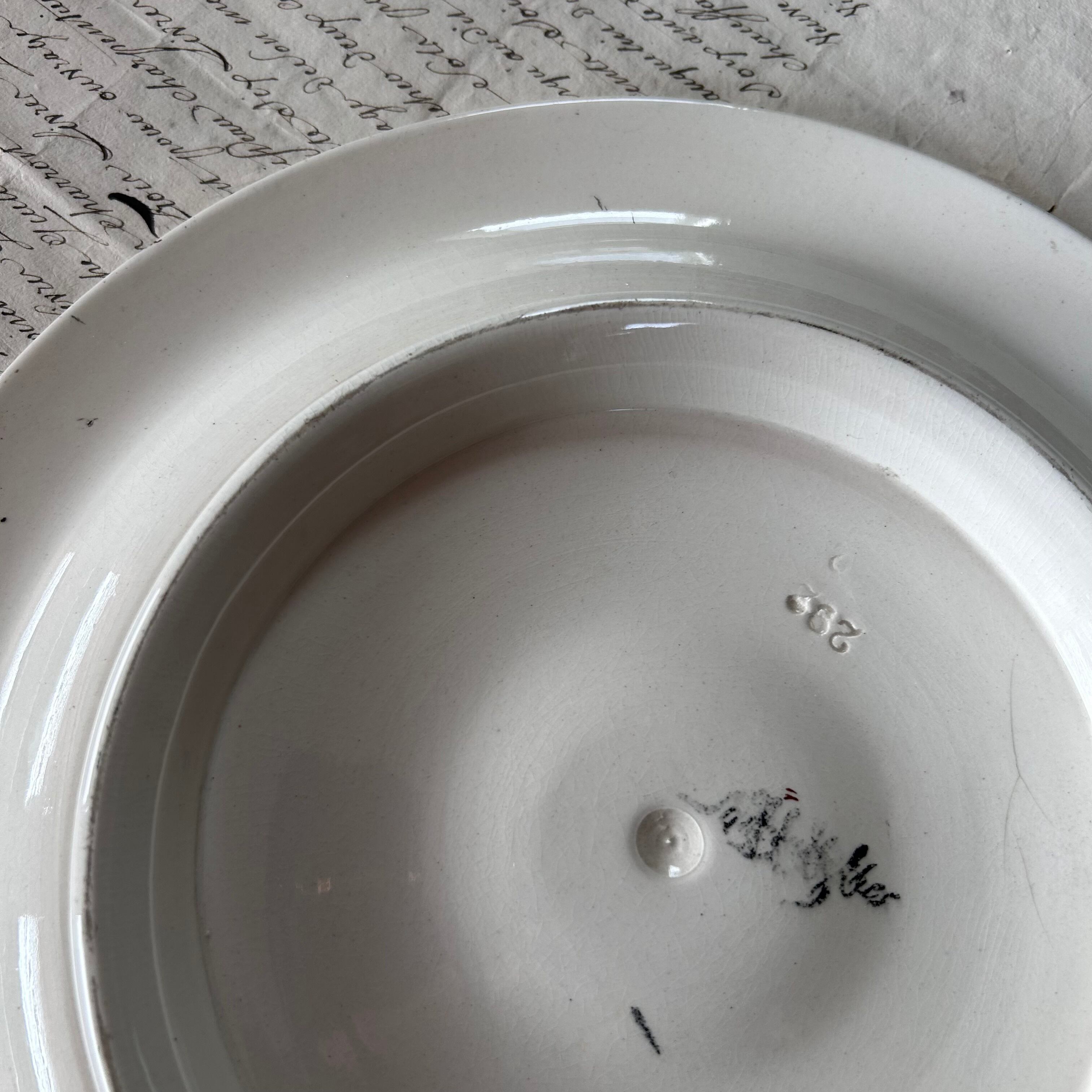 フランスアンティーク】 SARREGUEMINES （サルグミンヌ）Sarreguemines