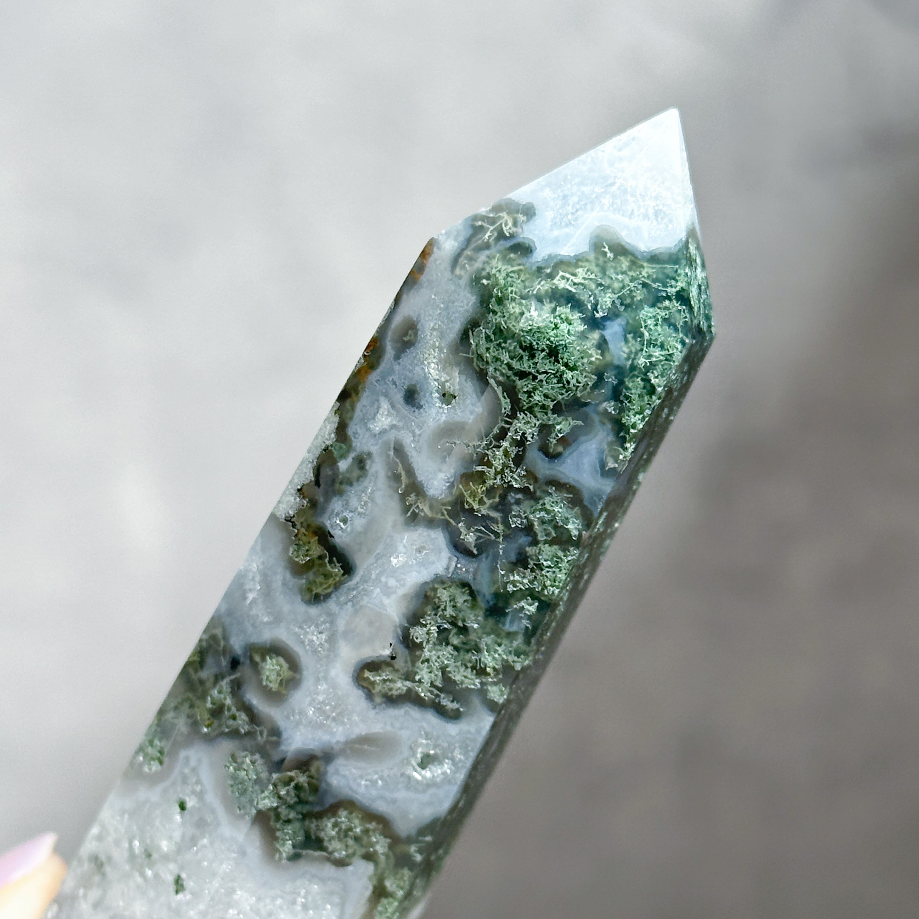 モスアゲート タワー モスアゲート タワー31◇ Moss Agate ◇天然石・鉱物