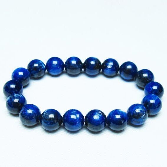 カイヤナイト ブレスレット 11mm 一点物 メール便可 [M便 1/10] 111-48083