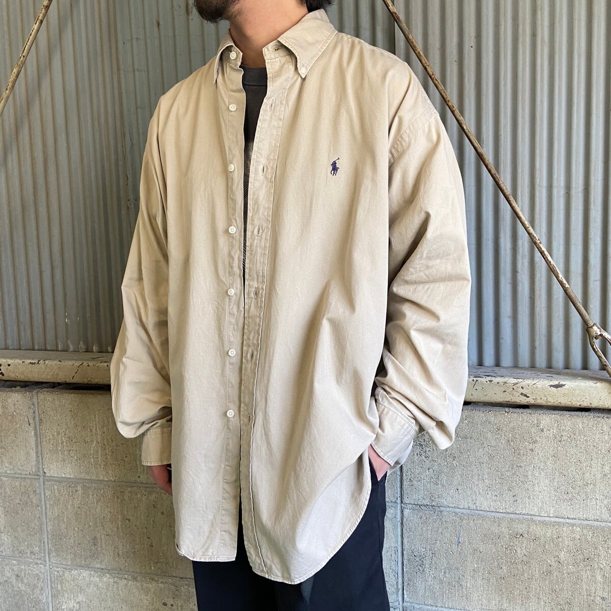 ビッグサイズ Ralph Lauren ラルフローレン BLAIRE ボタンダウンシャツ 