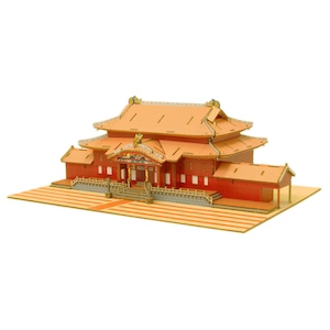 Wooden Art ki-gu-mi Living 首里城 カラーVer. (Shuri Castle color ver.)