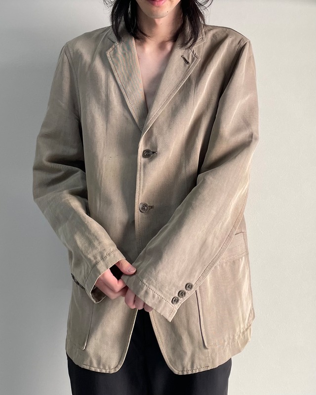 【Gaultier homme object】3b single tailored jacket