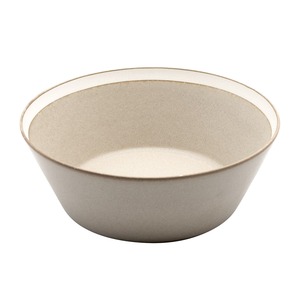 yumiko iihoshi porcelain（ユミコイイホシポーセリン）×木村硝子店 dishes bowl L (sand beige) /matte  ボウル 鉢 約高さ7×口径18.5cm 日本製 255329
