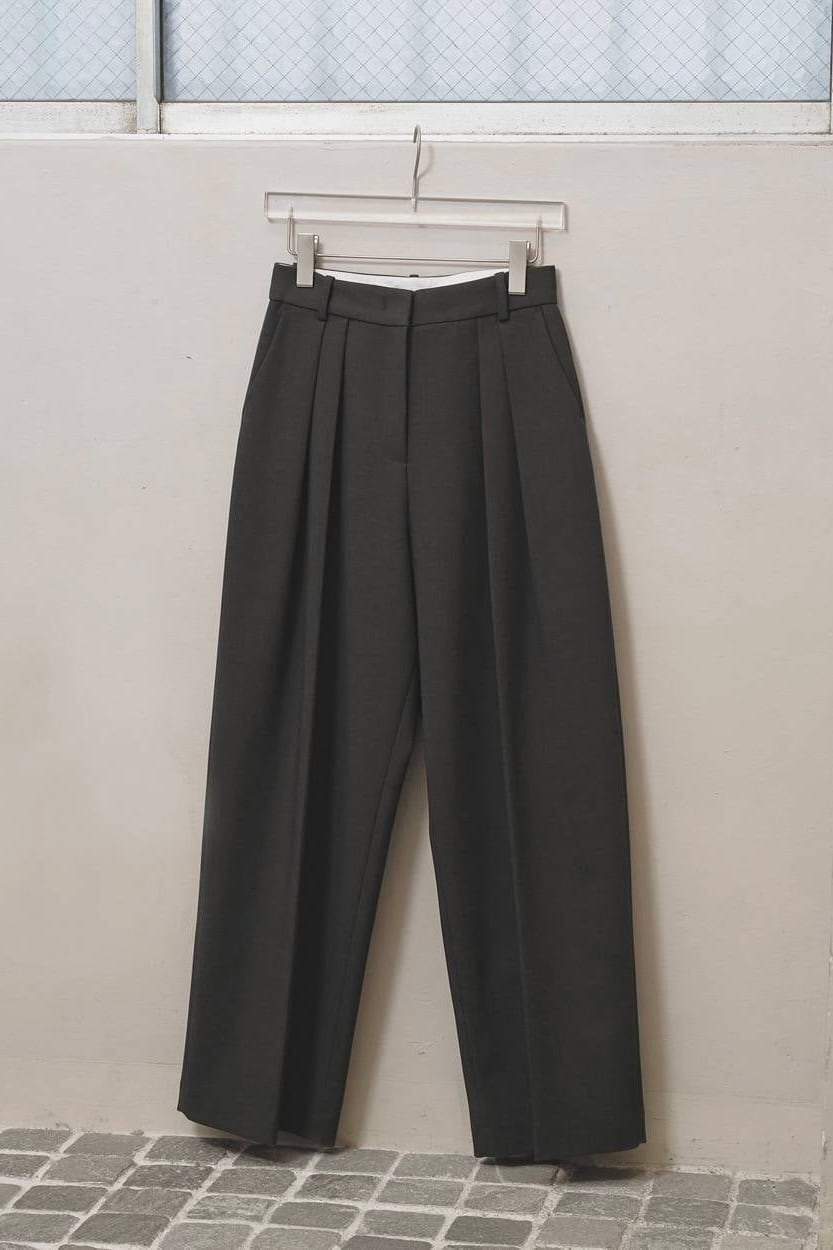 TODAYFUL Bonding Wide Trousers ボンディングワイドトラウザーズ