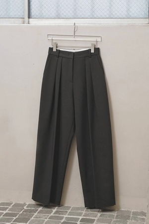 TODAYFUL  Bonding Wide Trousers  ボンディングワイドトラウザーズ　Charcoal Gray
