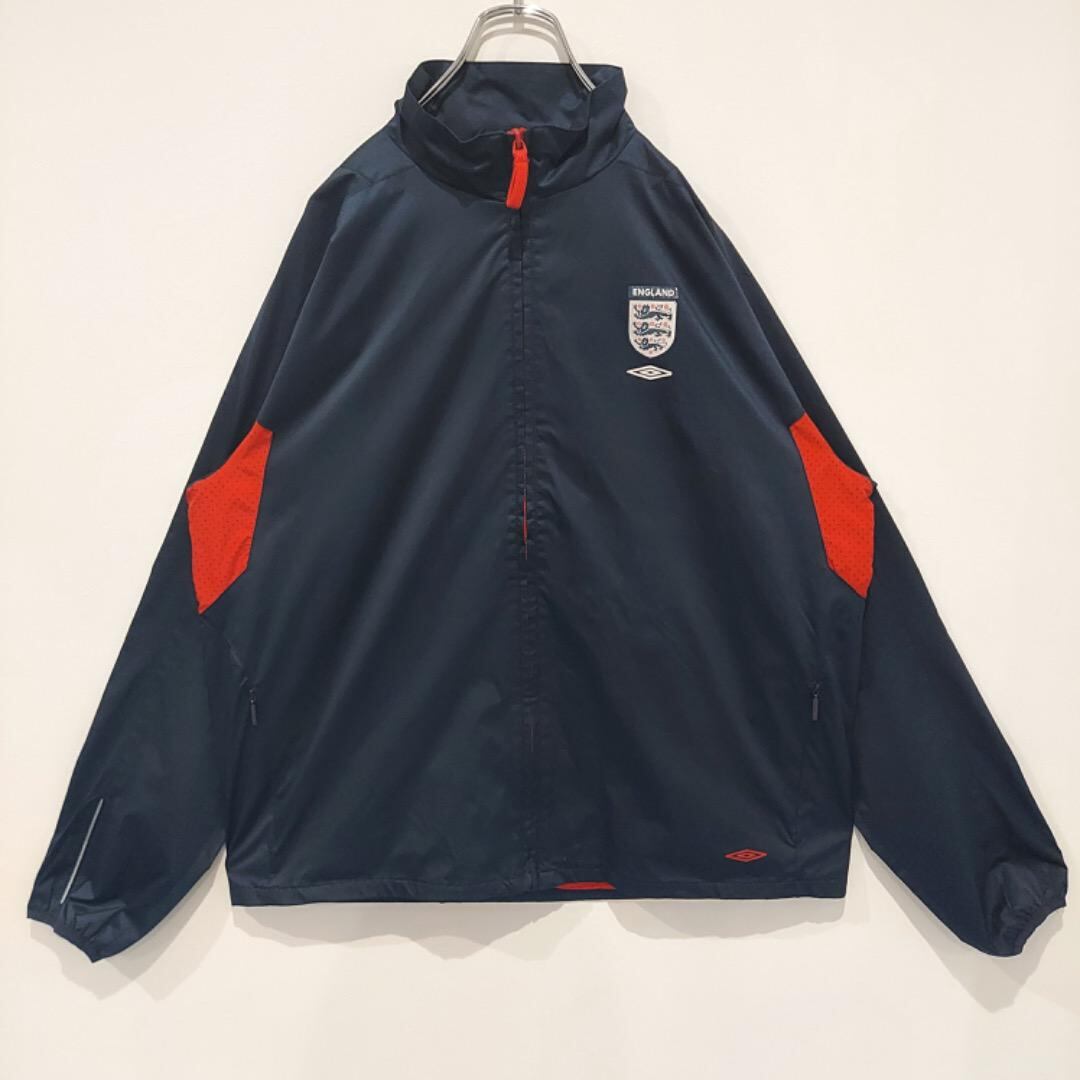UMBRO イングランド代表 ハーフジップ ジャケット XL ネイビー 