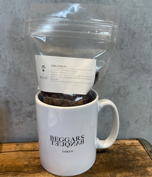 GIFT SET -MUGCUP & OGANIC SPECIALTY COFFEE BEANS-