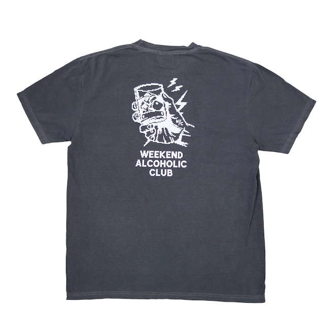SLINK (スリンク) "MADNESS SOCIAL CLUB Drawcord S/S Tee"(SUMI)