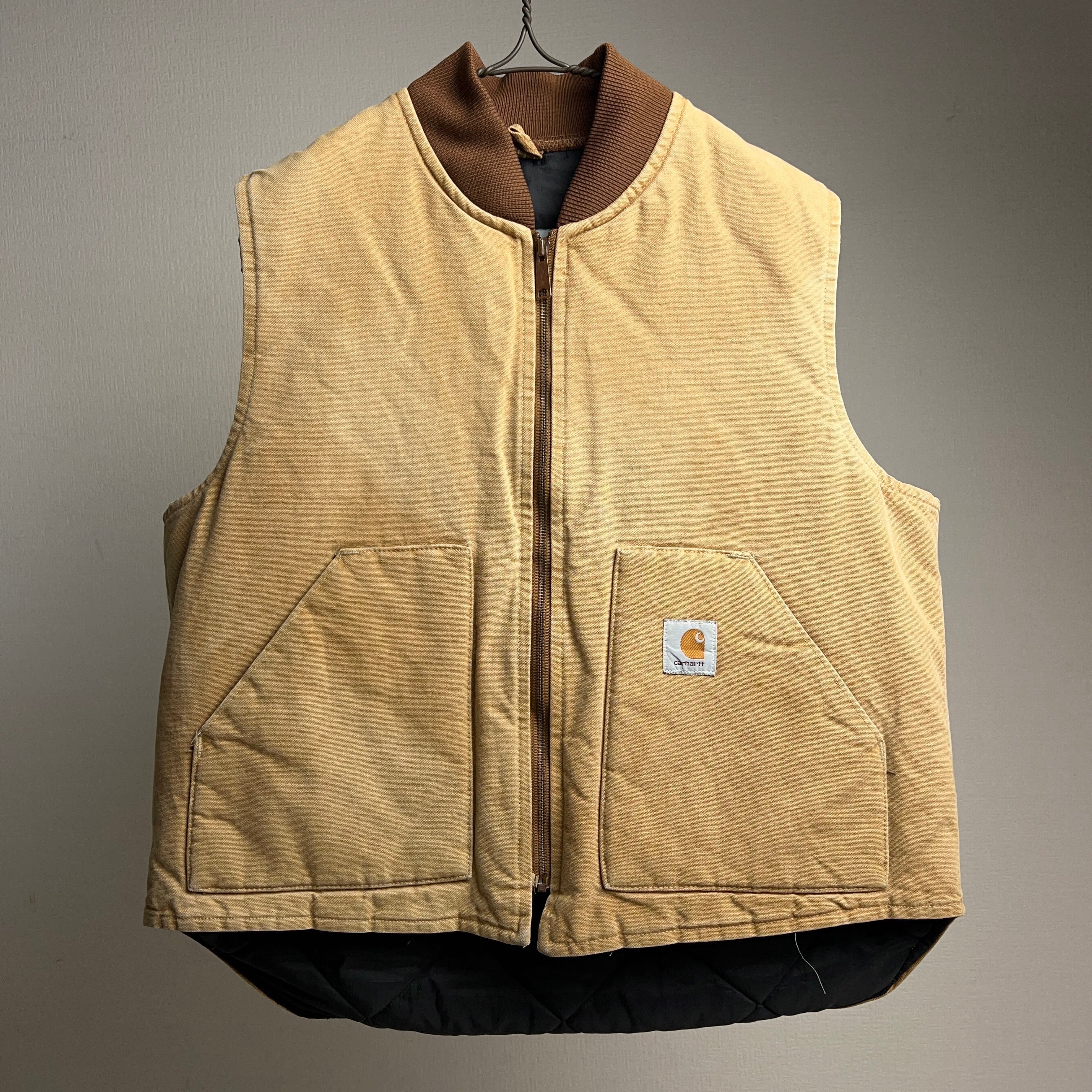 90s カーハート トール carhartt ダックベスト - ジャケット・アウター