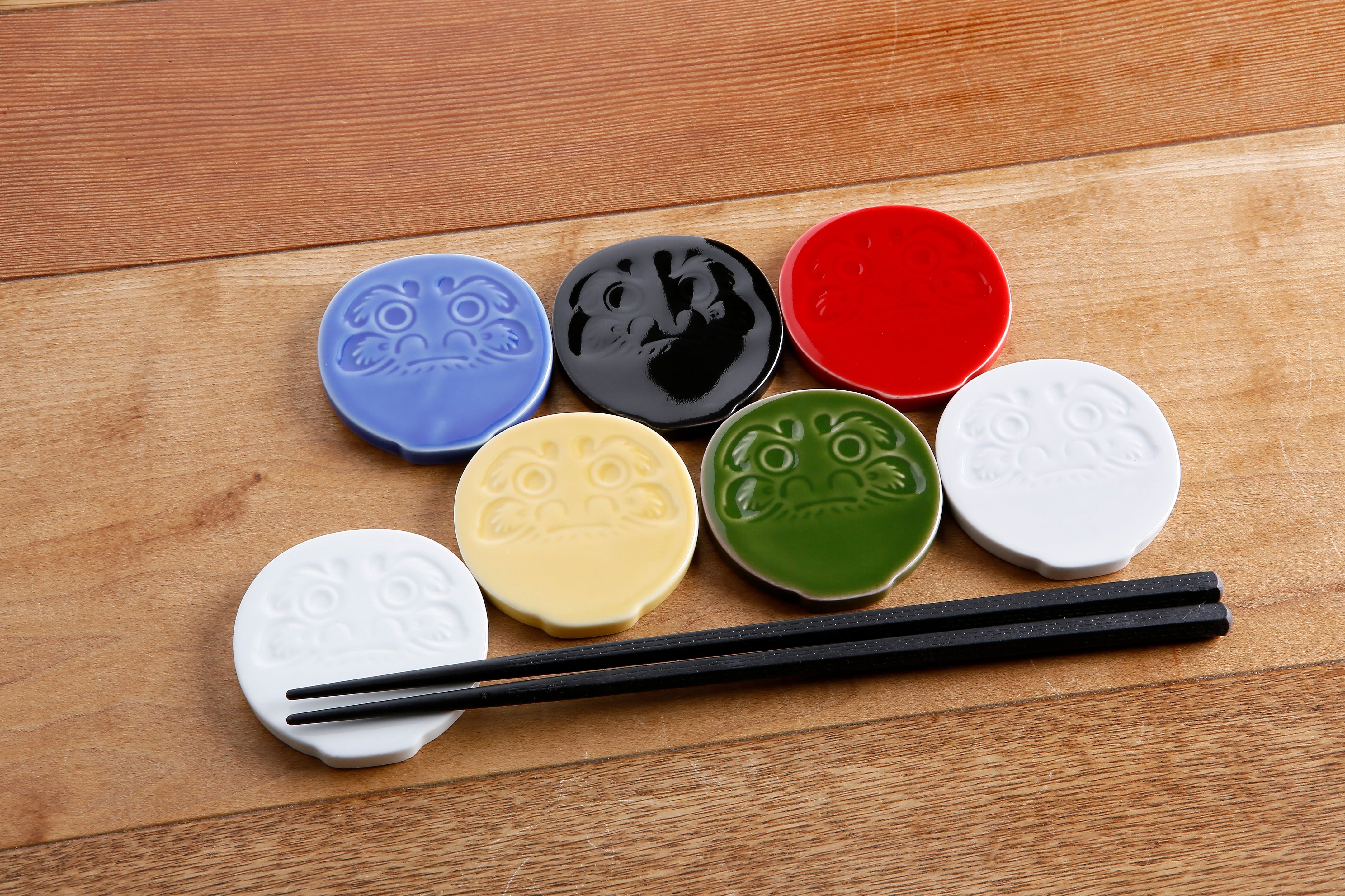 非売品 未使用品 ローリーロドキン 箸置き chopstick rest ちっちぇふらっとだるま 箸おき ( Mini Flat Daruma Chopstick Rest