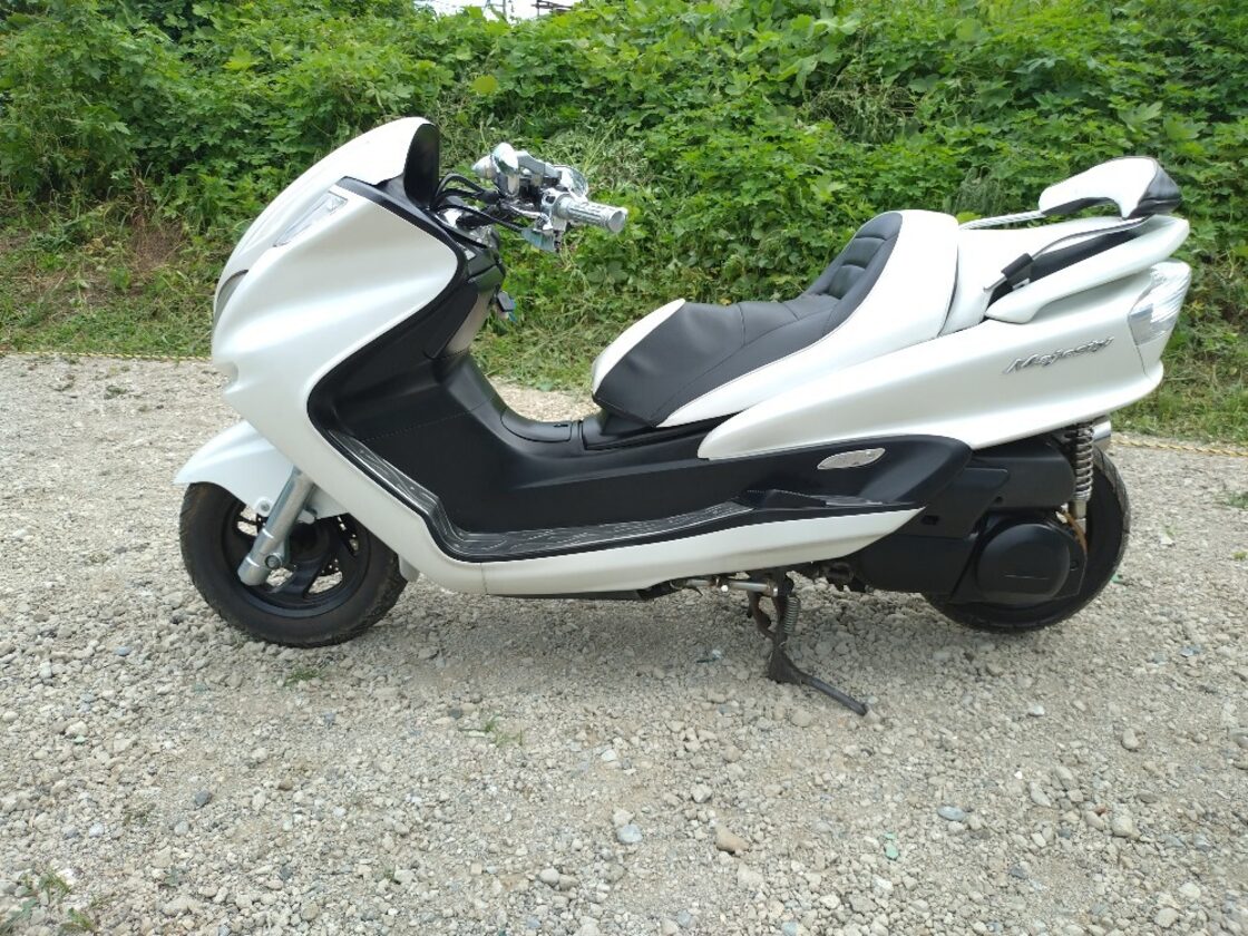 ヤマハ マジェスティ250C 人気の白 プチカスタム 20000km | PAY ID