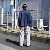 auberge新作のANTON(アントン),インテリムUSアーミーシャツコーディネート