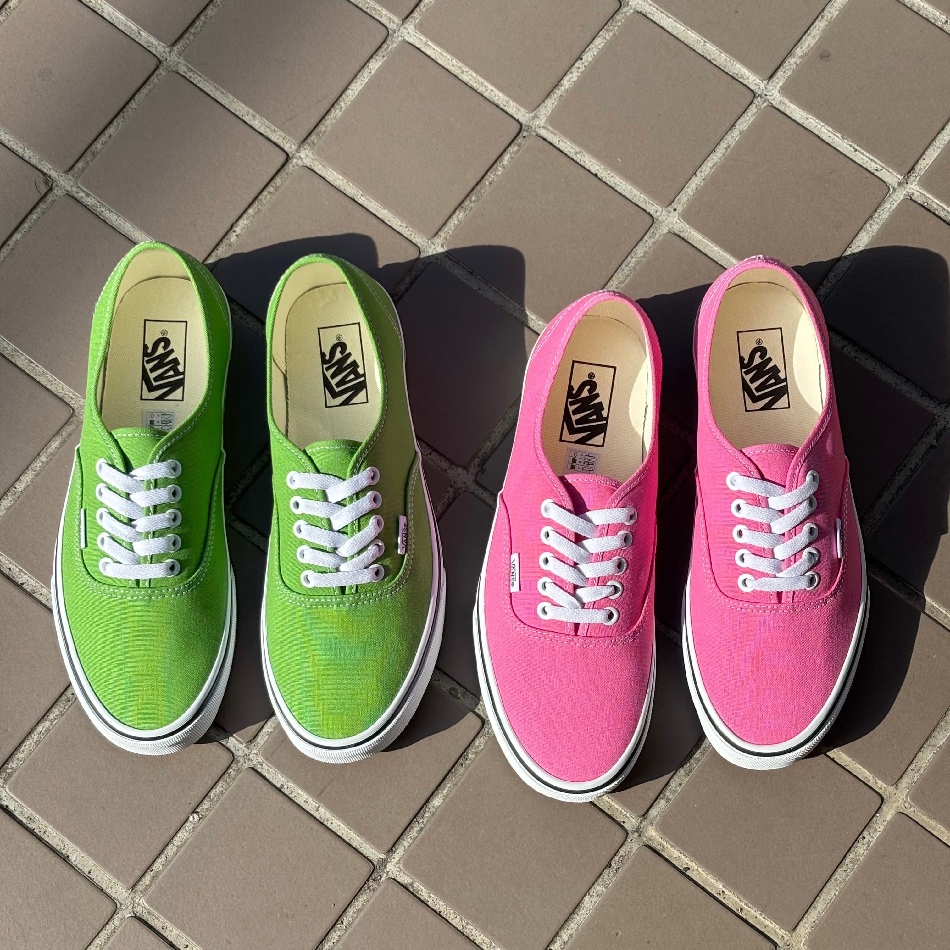 VANS Authentic Lime Pink / ヴァンズ オーセンティック ライム ピンク