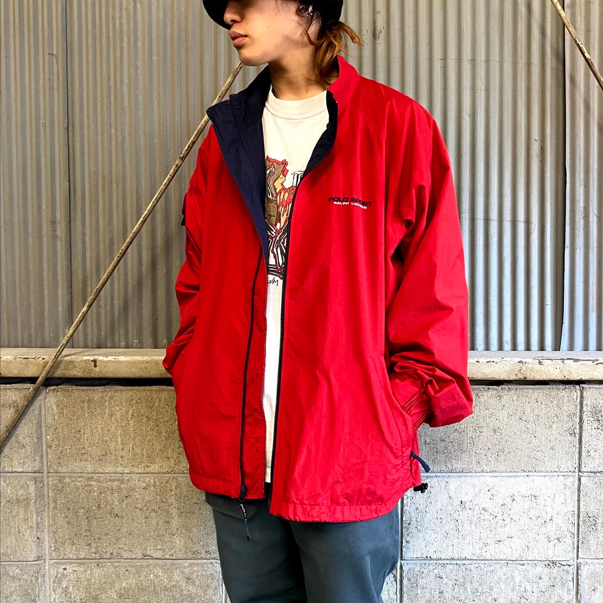 90年代 POLO SPORT ポロスポーツ Ralph Lauren ラルフローレン ワン 