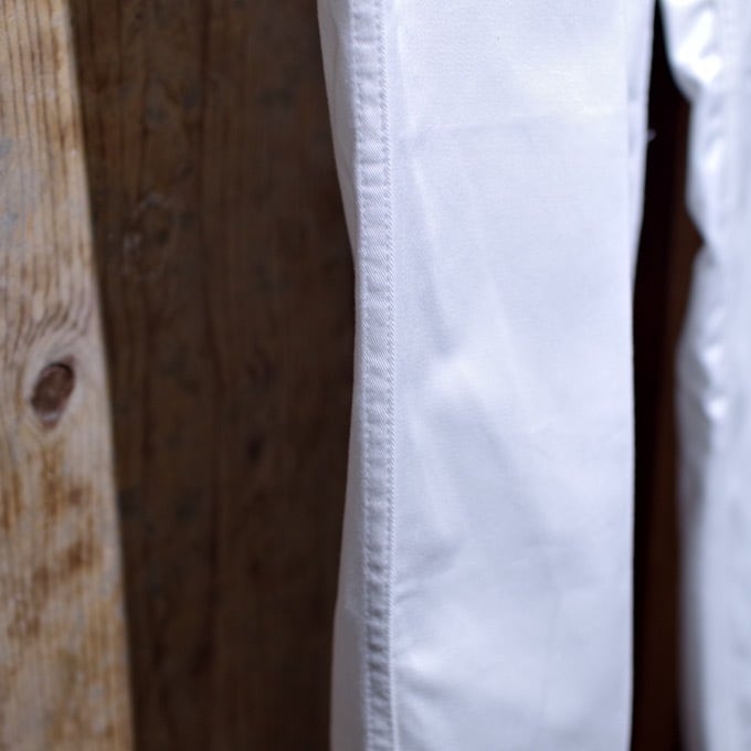 1990s Dutch Army White Chef Pants / ユーロ ミリタリー ホワイト