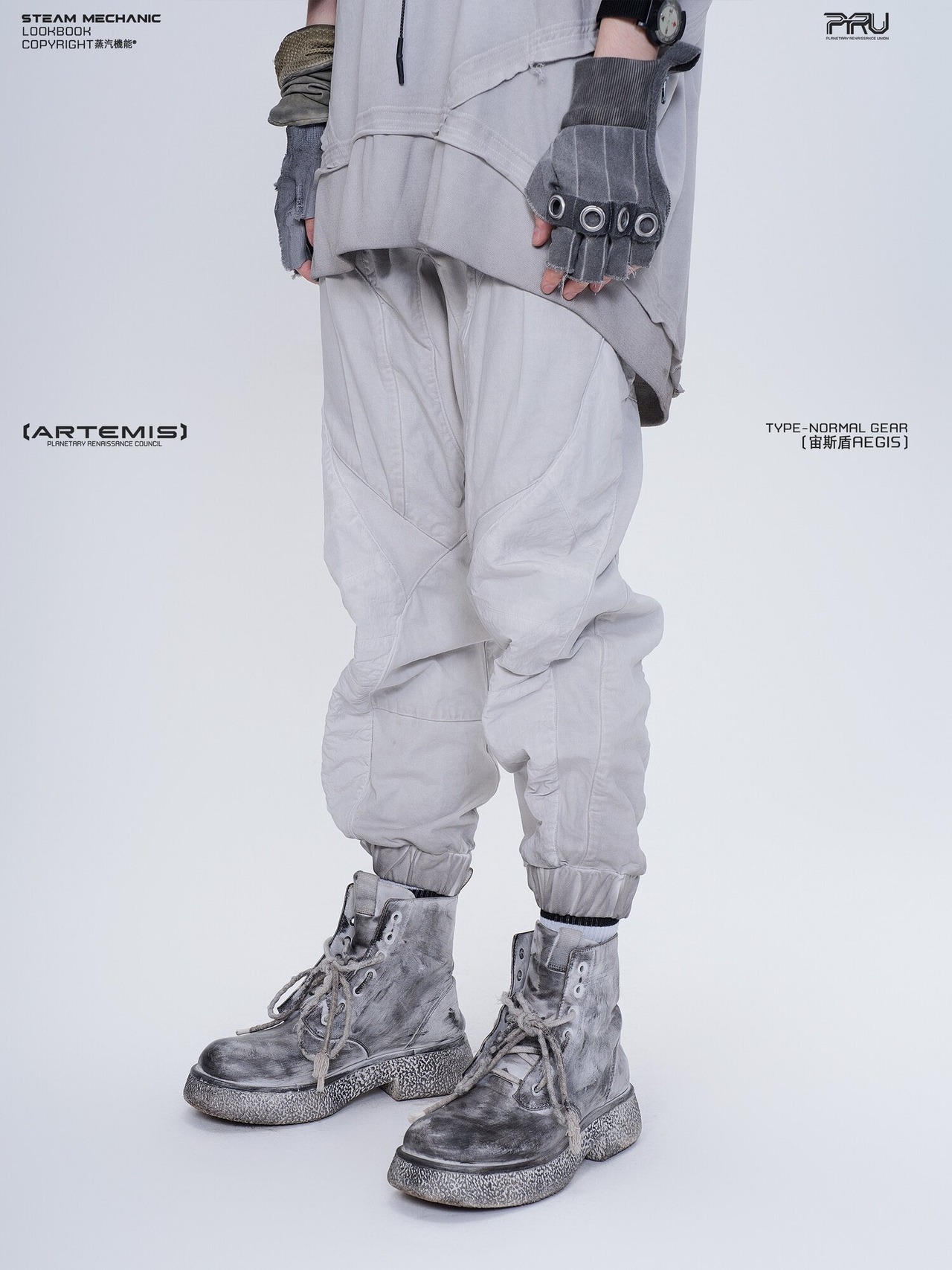 STEAM #SERVICE CORPS MOTOCYCLE PANTS