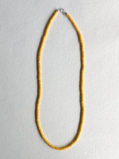 tay original／Beads necklace（yellow beads・long）