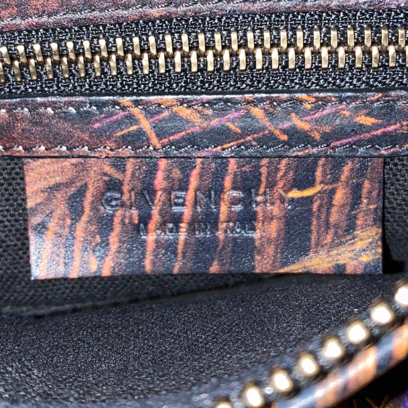 GIVENCHY peacock pattern 2way bag “pandora” | NOIR ONLINE