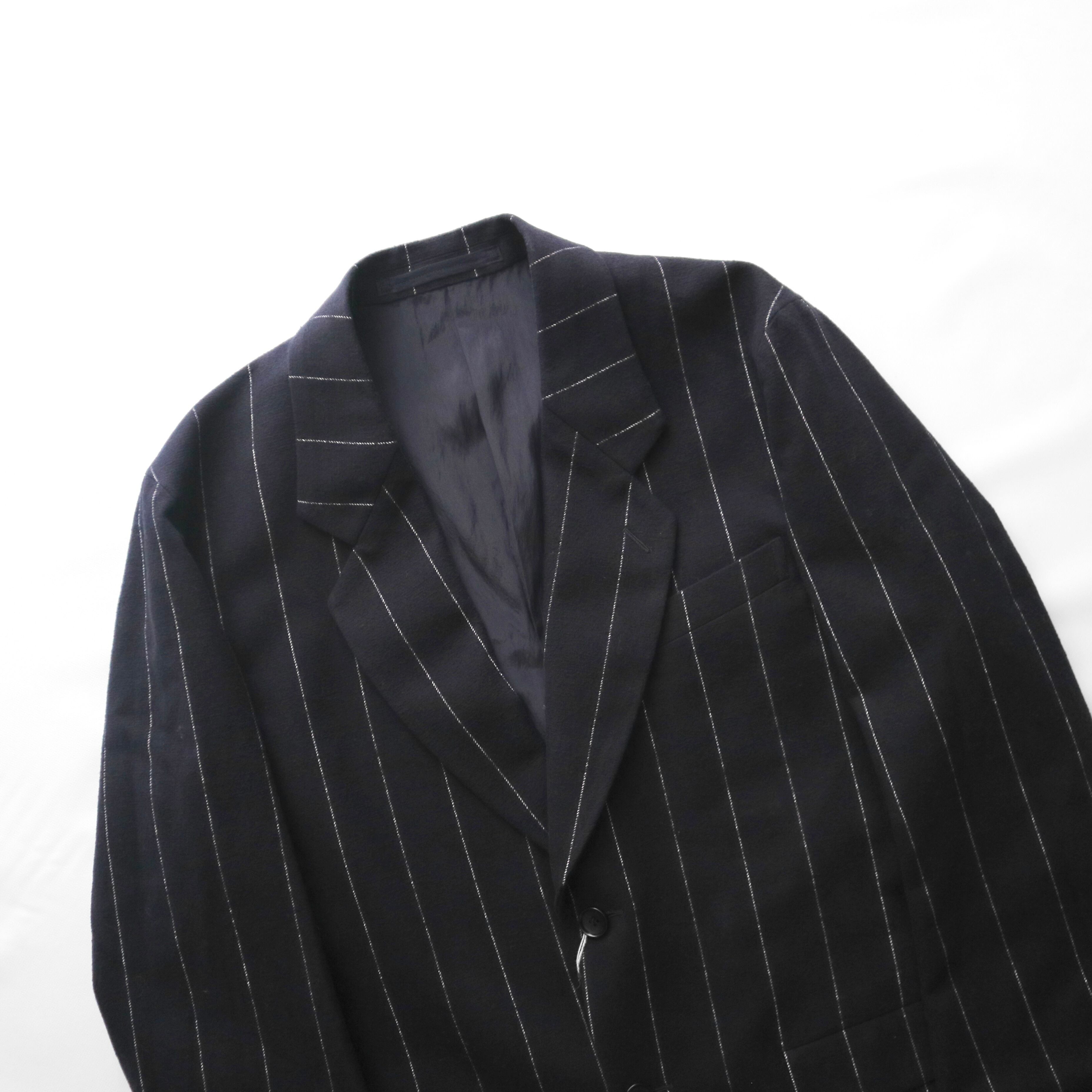 ハバーサック　リネンジャケット　haversack HAVERSACK ハバーサック】COTTON LINEN PIN STRIPE 2B JACKET