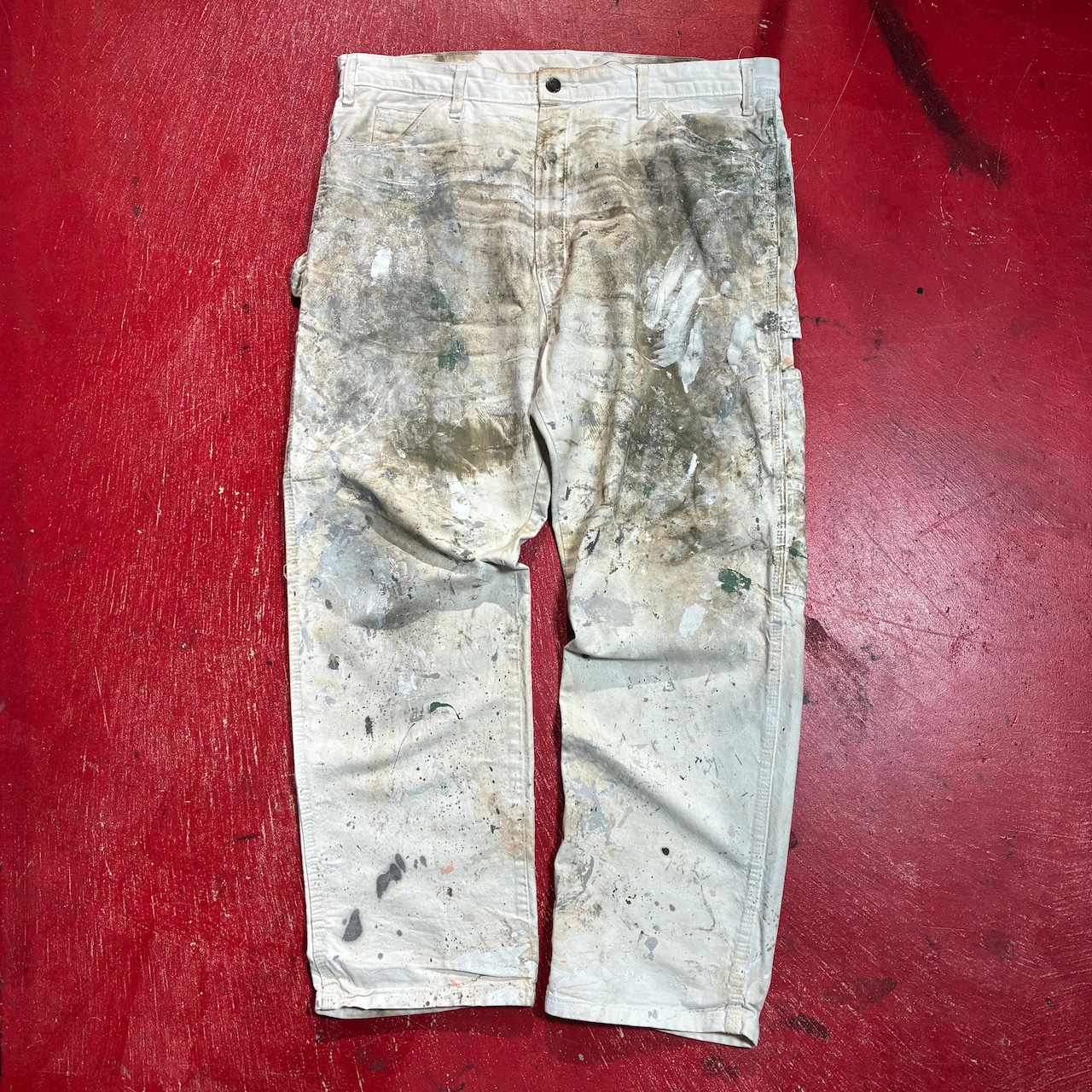 Dickies SHERWIN WILLIAMS ペインターパンツ白 リルワーク