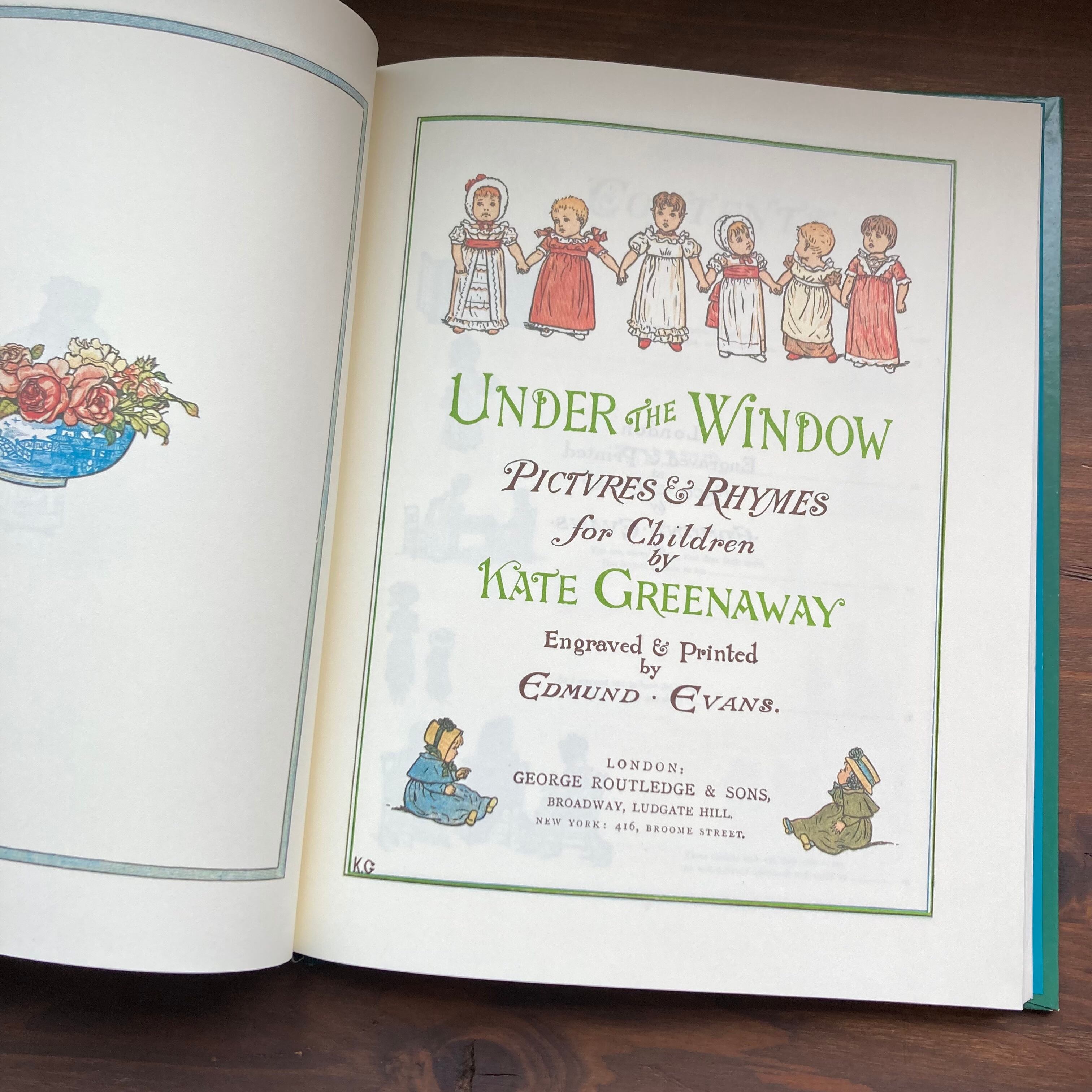 UNDER THE WINDOW By Kate Greenaway