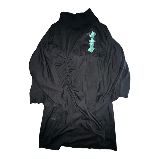 【GROUND ZERO】MIDNIGHT EXPRESS LONG T- SHIRT Black