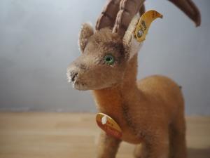 オールド シュタイフ アイベックス Steiff Rocky 22cm