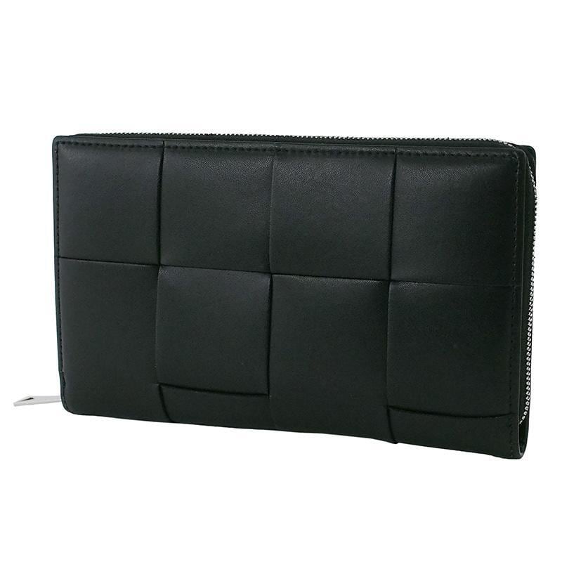 ボッテガ・ヴェネタ BOTTEGA VENETA カセット ジップ アラウンド