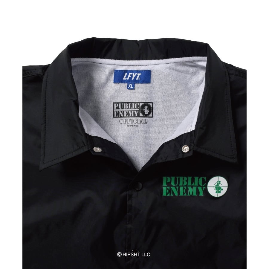 LFYT : LFYT X PUBLIC ENEMY TARGET COACHES JACKET | FULLSPEC.