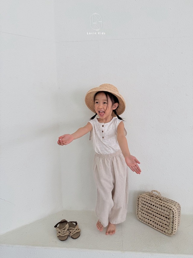 [ Lovin Kids ] cozy linen pants
