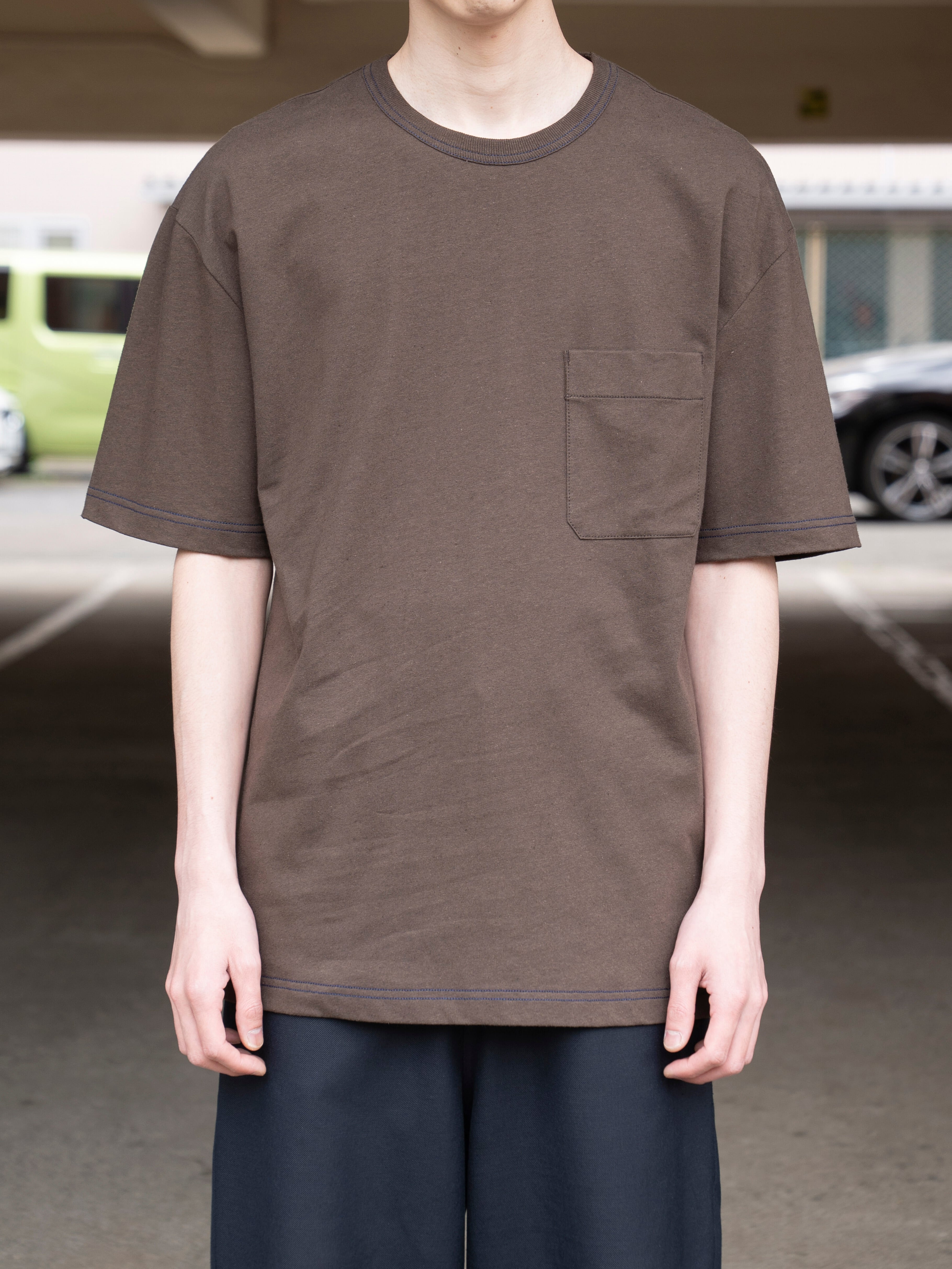 LEMAIRE BOXY SS T-SHIRT RISTRETTO TS0010 LJ1010 | BEST PACKING STORE