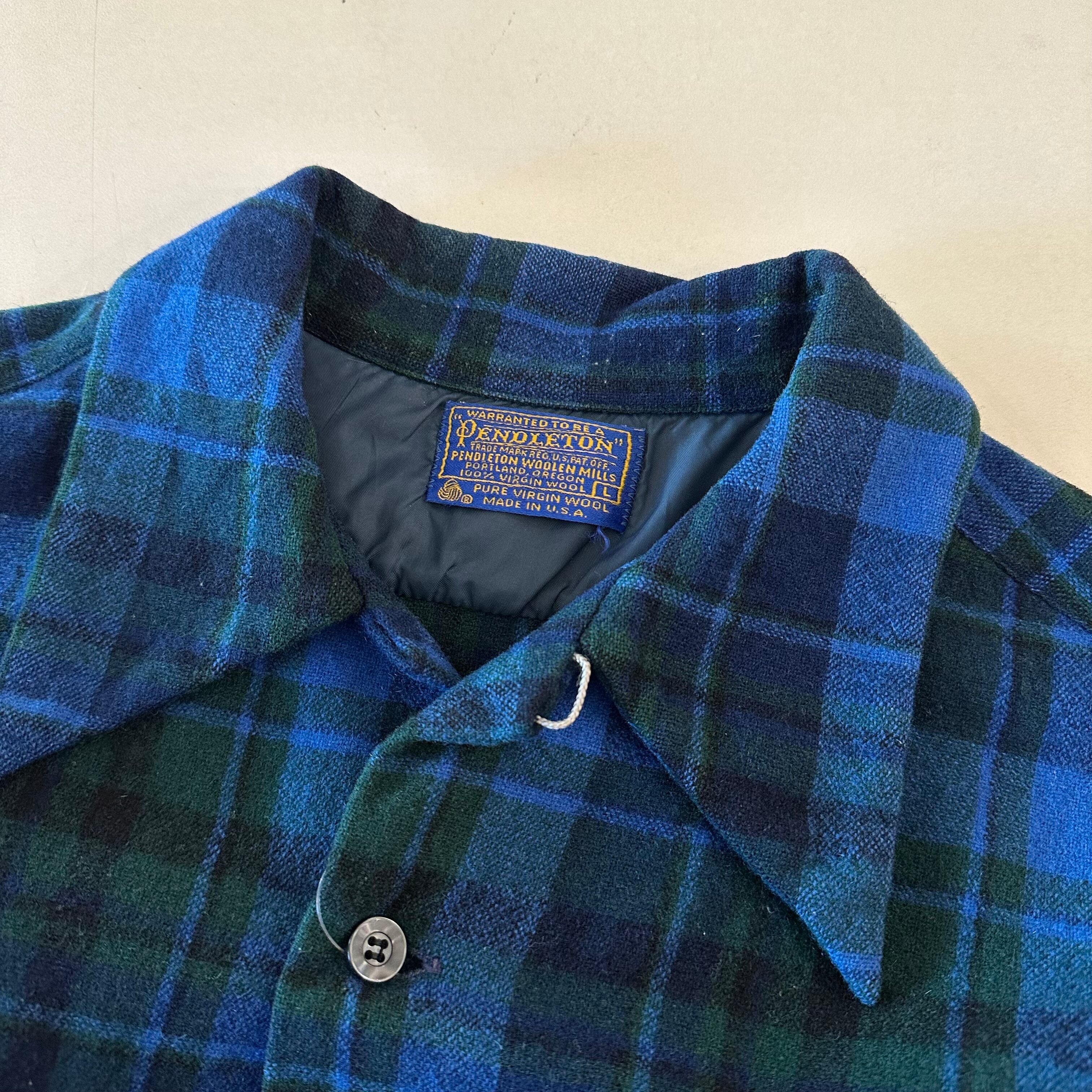 70s PENDLETON BOARD SHIRTS BLUE | BerBerJin Yuhodo