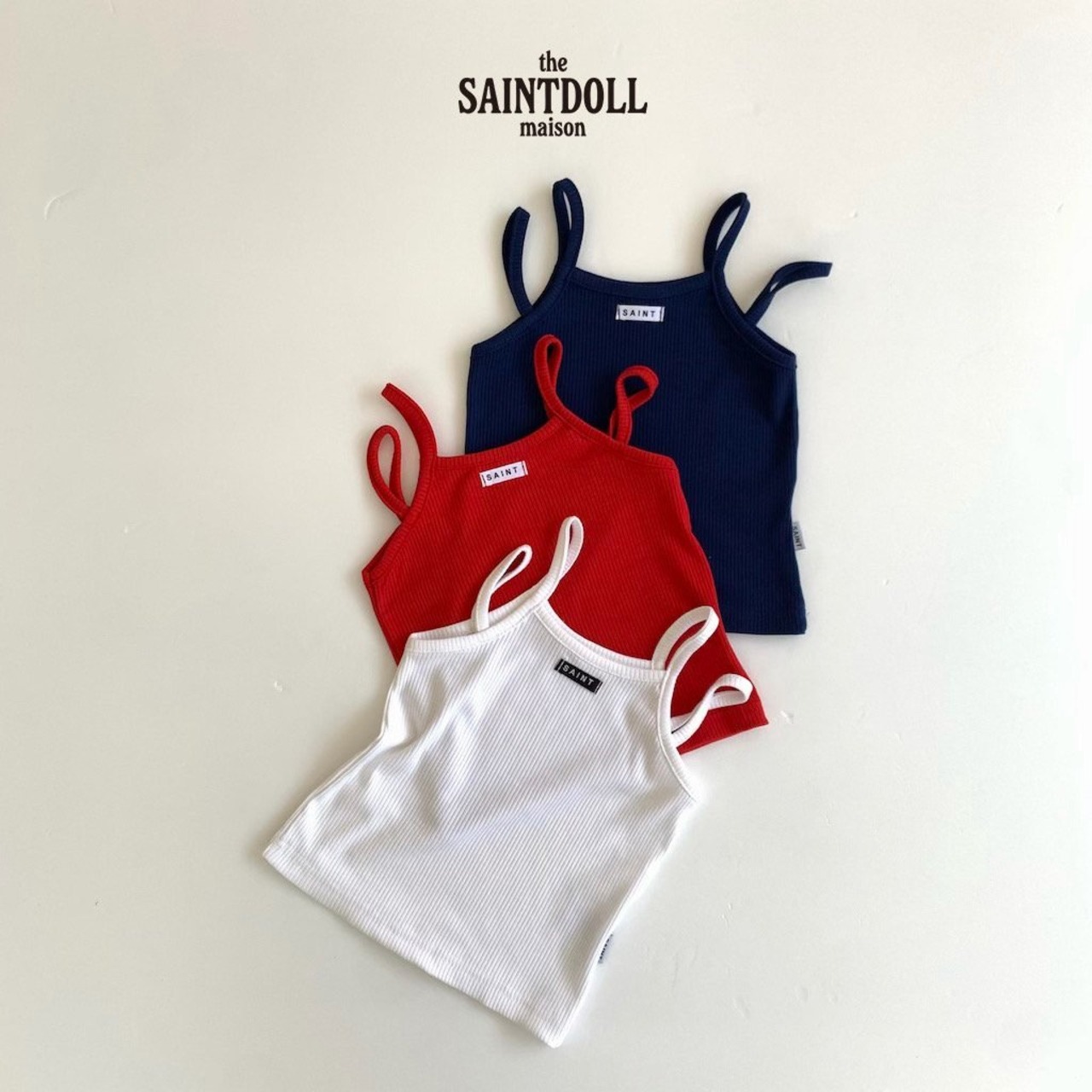 [SAINTDOLL] Maison Dujul Sleeveless (JS/JM/JL) / [세인트돌] 메종두줄나시 (JS/JM/JL)